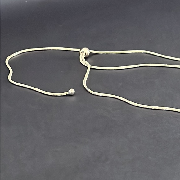 Chico’s Sleek Convertible Mixed-Metal Pendant Necklace Gold & Black New - No Tag - Picture 11 of 15